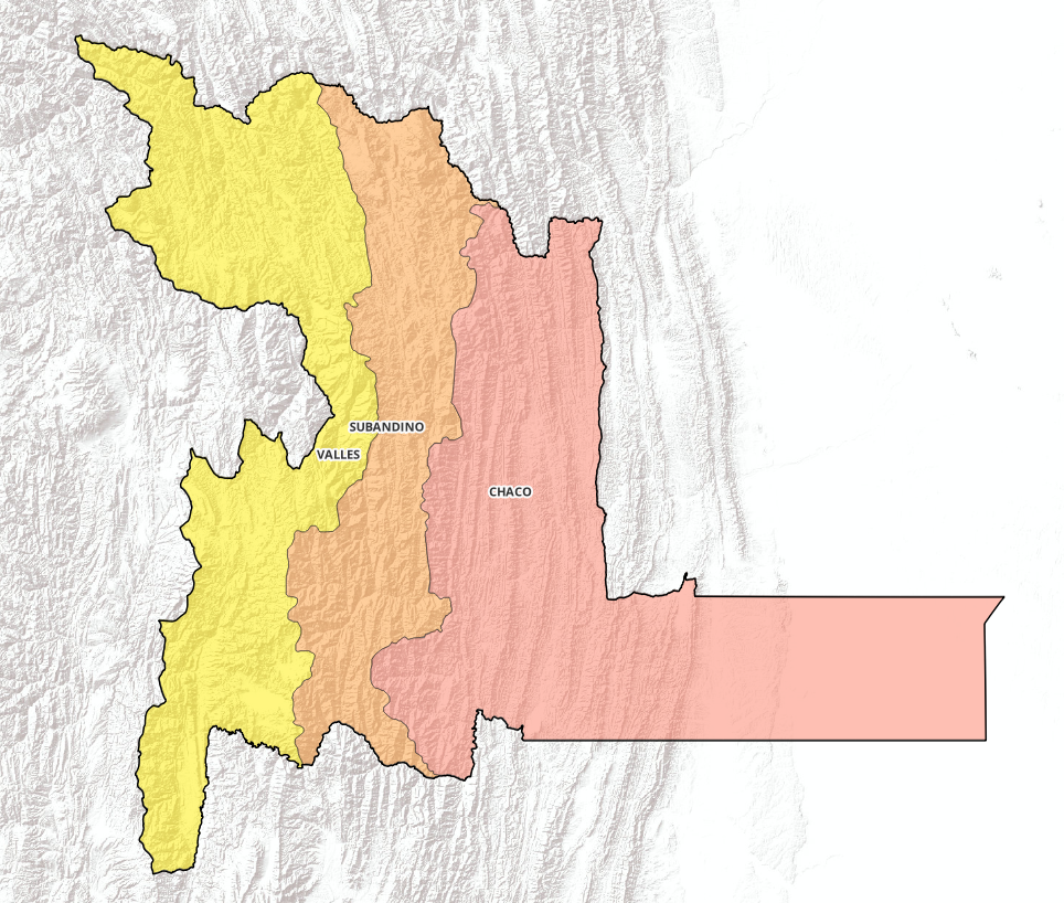 Mapa pronóstico Chuquisaca
