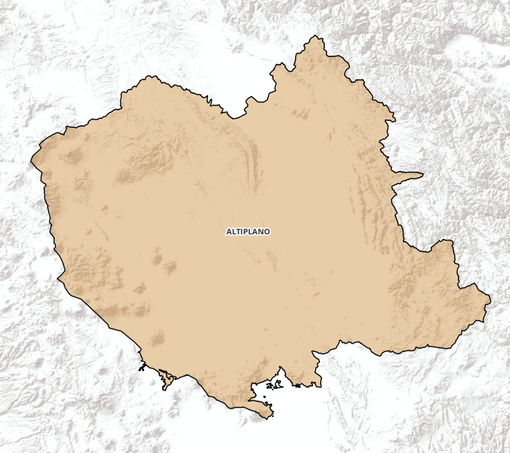 Mapa pronóstico Oruro